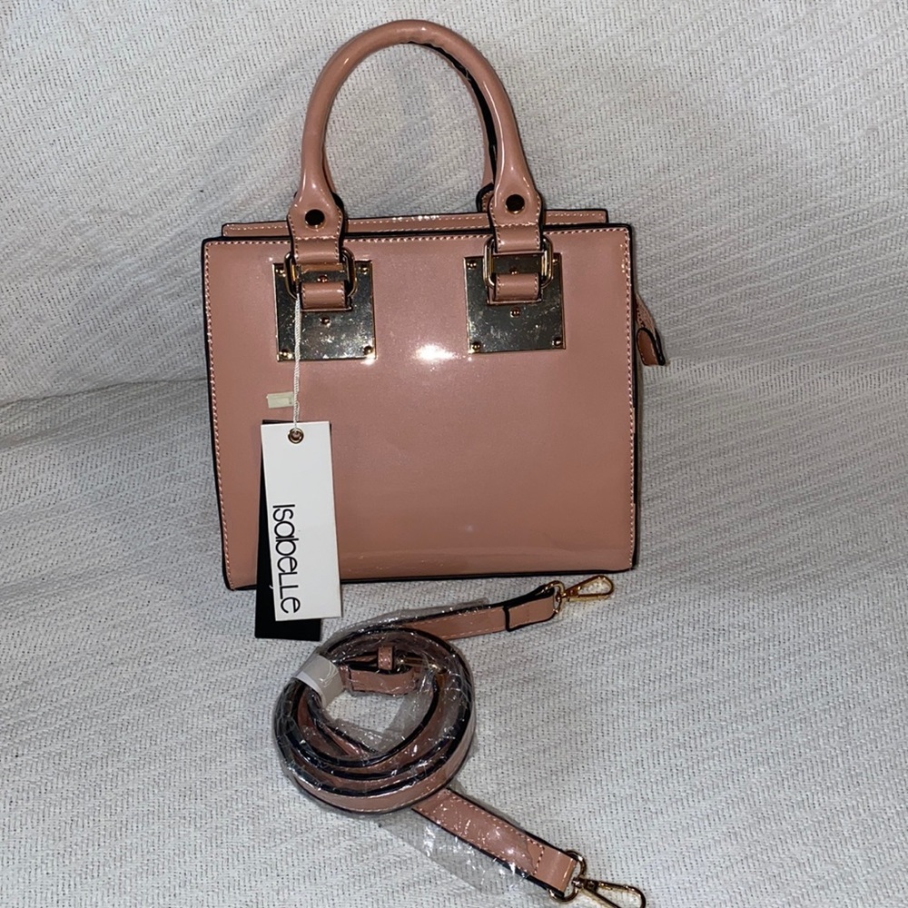 Isabelle hand & Crossbody Purse 👛 Gold Rose